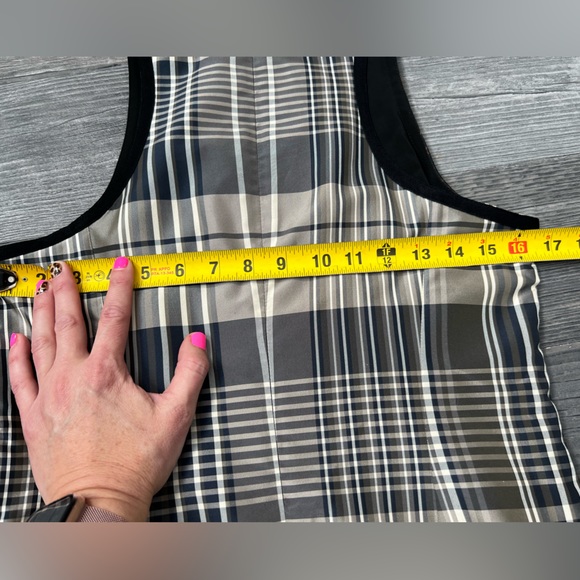 MAX MARA Blocked Pattern Sheath Pencil Dress - Picture 12 of 13